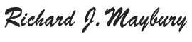 Richard J. Maybury signature